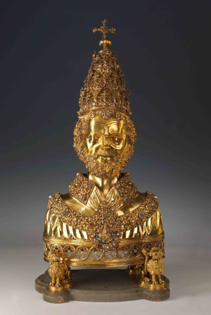 Reliquienbüste des hl. Petrus von Hans Dirmstein
