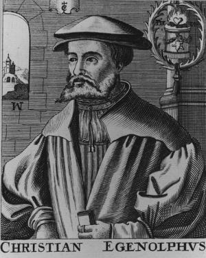 Christian Egenolff