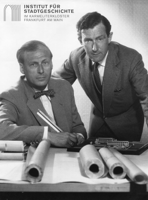 Max Meid (re.) und Helmut Romeick