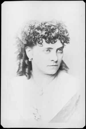 Fanny Janauschek als Prinzessin Eboli