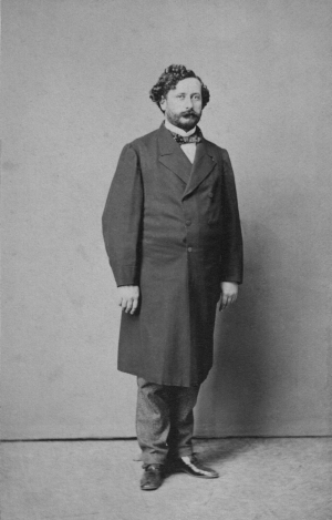 Georg Ludwig Kohlbacher (Fotografie von Johann Schäfer, um 1865/69)