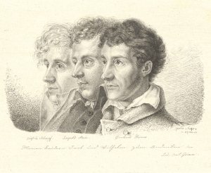 Gottfried Scharff, Leopold Stein und Gerhard Thomas (von li. n. re.)